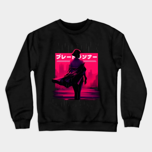 Nexus 6 Replicant Crewneck Sweatshirt by NeonOverdrive